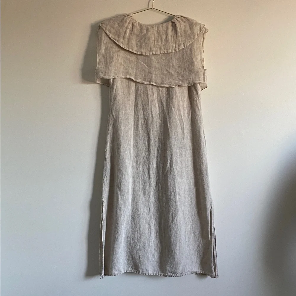 Ingrid Munt Linen Collar Dress / Duster - Picture 7 of 7